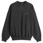 Cole Buxton Men's Mini Logo Sweatshirt in Vintage Black