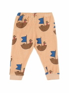 THE CAMPAMENTO Printed Cotton Sweatpants