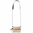 Taikan Men's Small Sacoche Cross Body Bag in Camel Ripstop