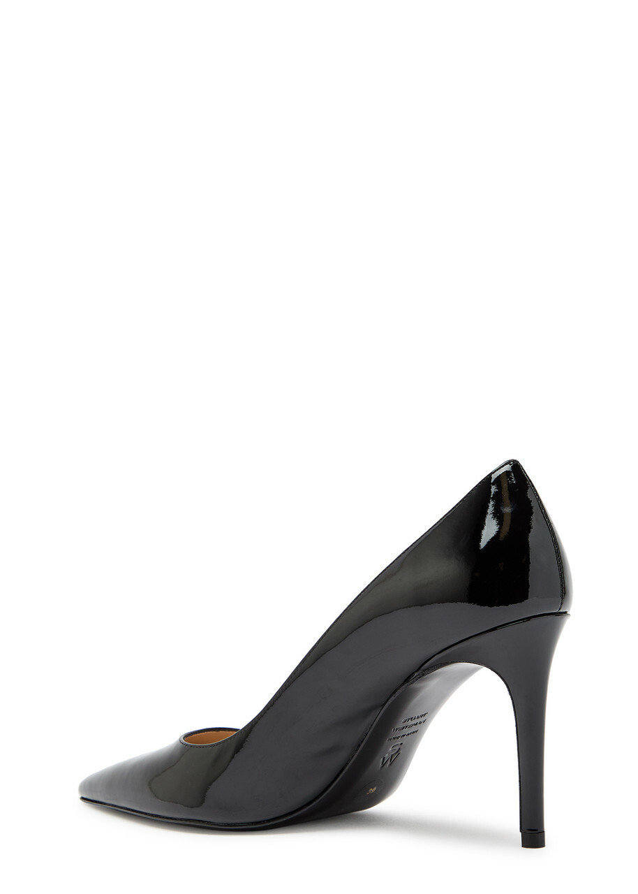 Stuart Weitzman Stuart Power 85 Patent Leather Pumps