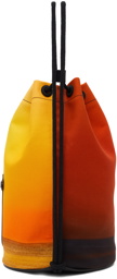 Loewe Orange & Yellow Paula's Ibiza Large Sailor Bag