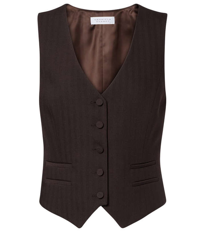 Photo: Gabriela Hearst Wool vest