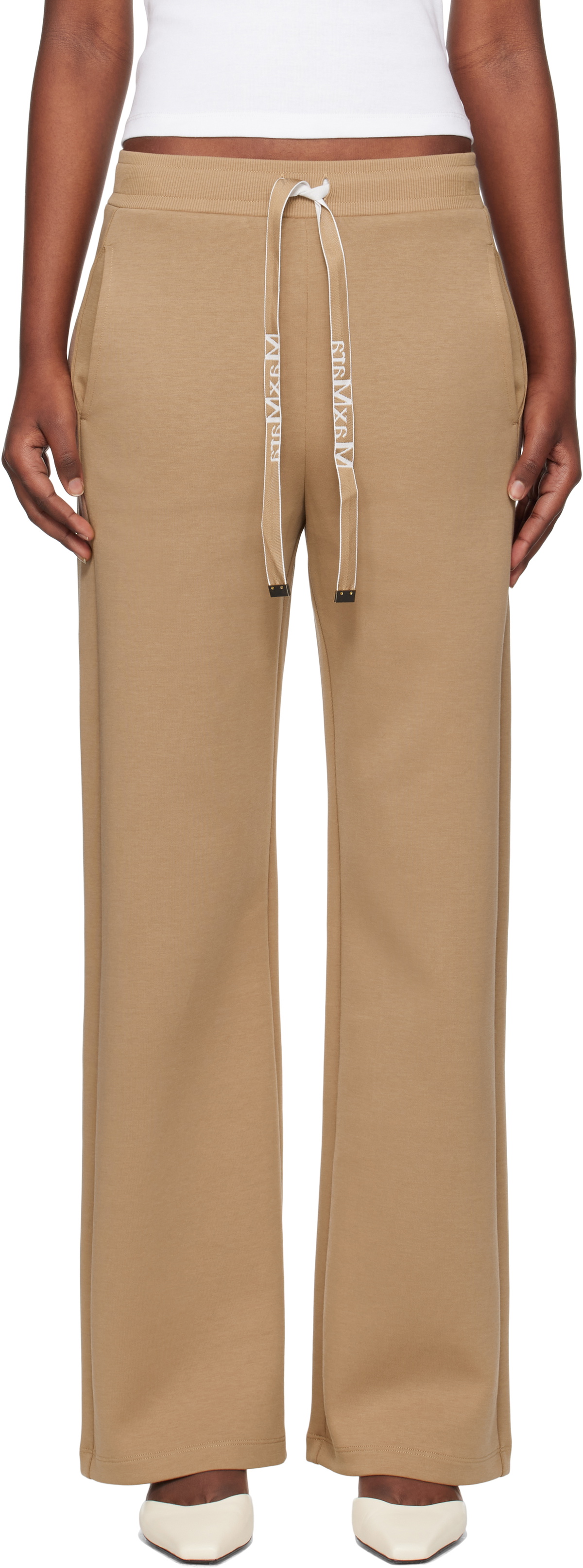 Max Mara Tan Bali Lounge Pants