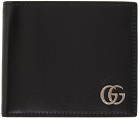 Gucci Black 'Marmont' Bifold Wallet