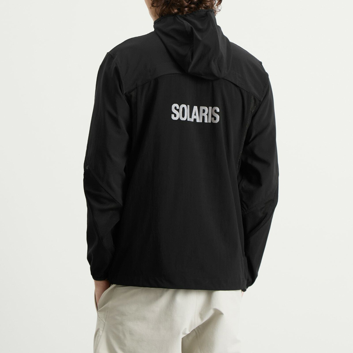 KA_YO_Prototype Men's Solaris Running Jacket in Black