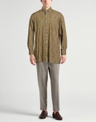 Massimo Alba Mens Shirt in Charcoal