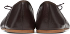 A.P.C. Brown Cleo Ballerina Flats