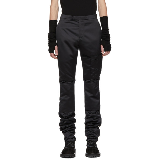 Photo: Raf Simons Navy Slim Space Cargo Pants