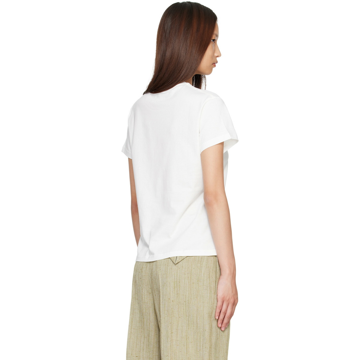 Studio Nicholson White Marine T-shirt