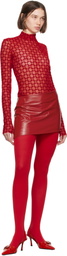 Givenchy Red Monogram 72 Bodysuit