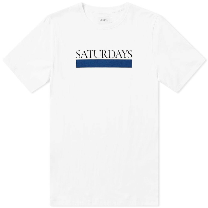 Photo: Saturdays NYC Bar Underline Tee