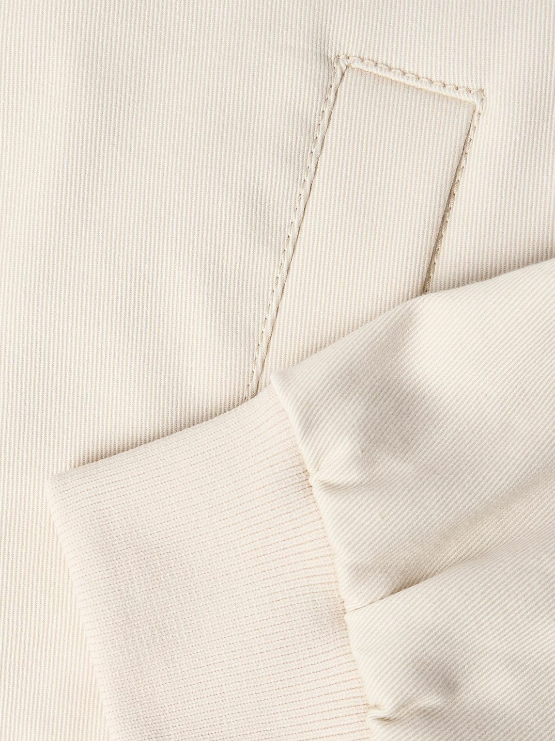 Herno - Cotton-Blend Twill Bomber Jacket - Neutrals