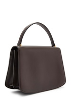 The Row Sofia 10 Leather top Handle bag - Dark Brown - One Size
