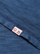 ORLEBAR BROWN - Sammy Garment-Dyed Cotton T-Shirt - Blue