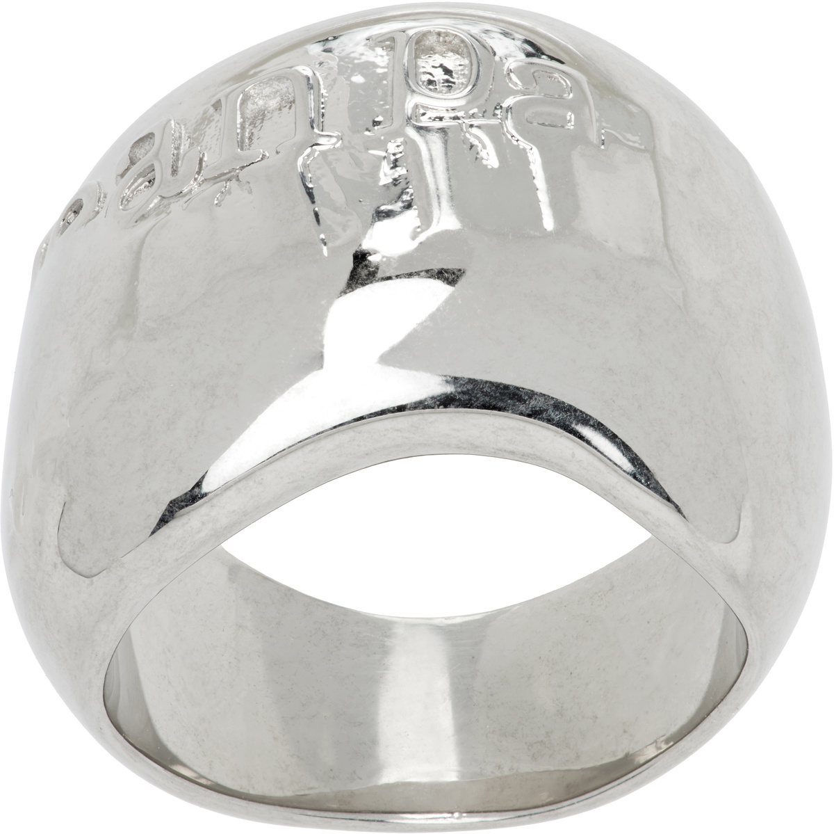 Jean Paul Gaultier Silver 'The Piercing' Ring Jean Paul Gaultier