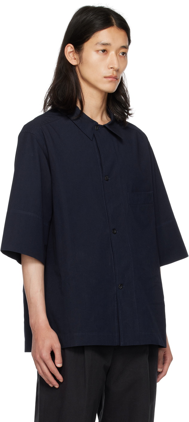 Margaret Howell Blue Boxy Shirt