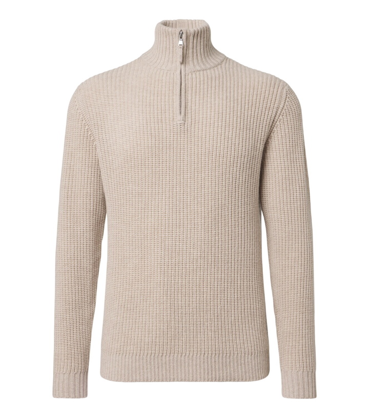Photo: Allude Wool and cashmere half-zip sweater