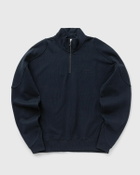 The New Originals EMBLEM HALF-ZIP SWEATER Blue Men