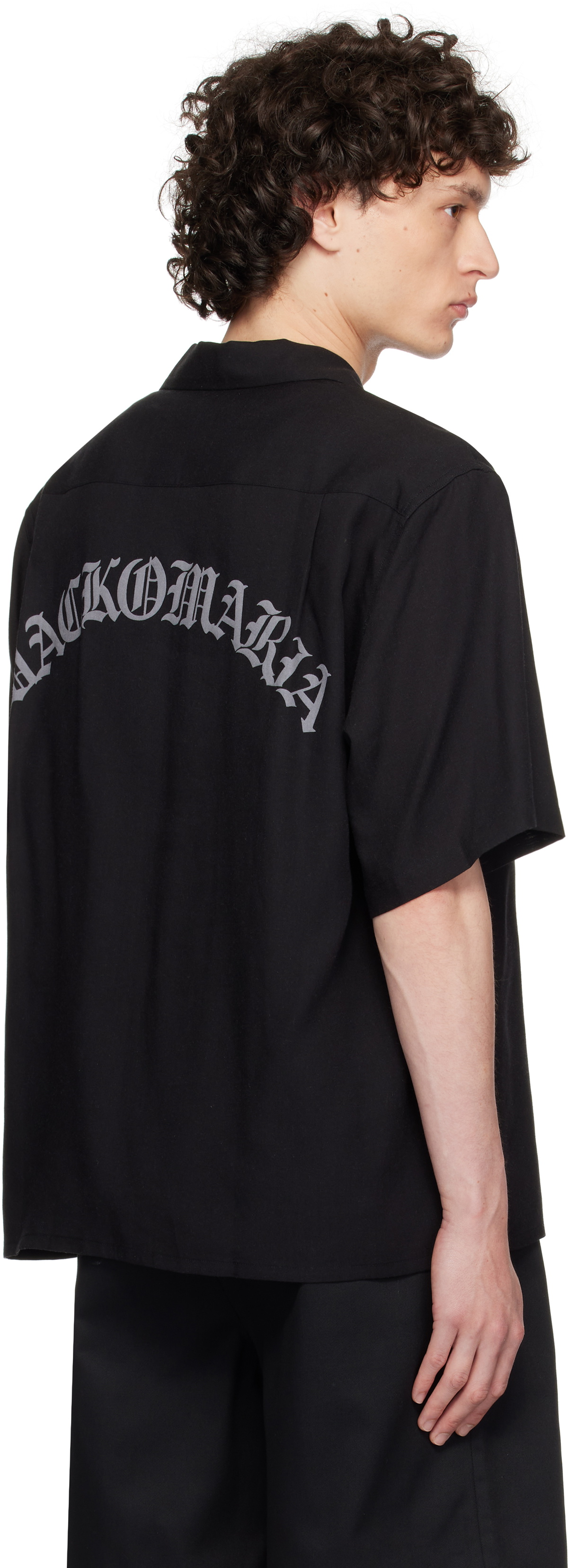 WACKO MARIA Black 'Ellen Von Unwerth' Shirt Wacko Maria