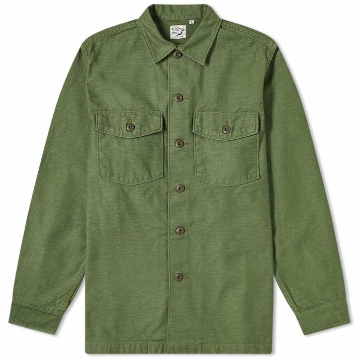 Photo: orSlow Men's US Army Shirt in Green