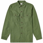 orSlow Men's US Army Shirt in Green