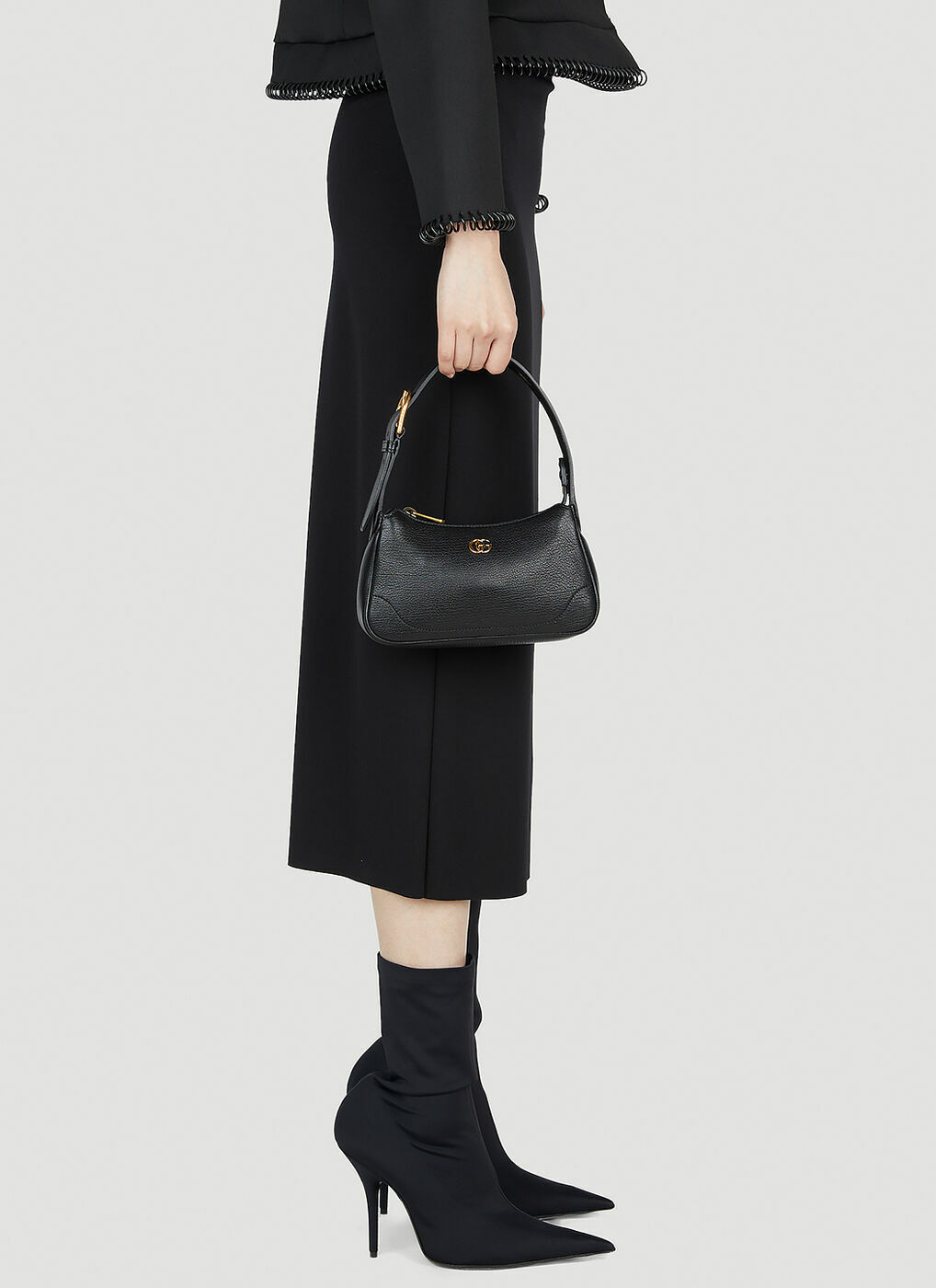 Gucci - Aphrodite Shoulder Bag in Black Gucci