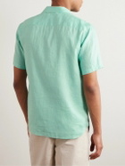 Theory - Irving Linen Shirt - Green