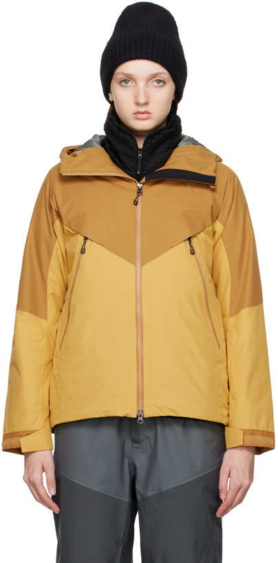 Photo: Goldwin Yellow Shield Hybrid Jacket