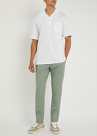 Gusari Miami Cotton Polo Shirt White