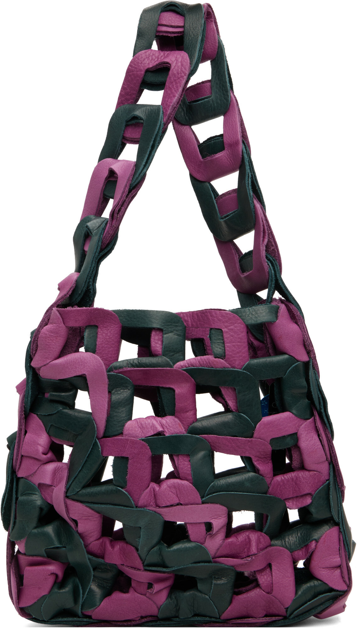 SC103 Navy & Purple Links Bag