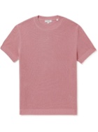 Richard James - Knitted Organic Cotton T-Shirt - Pink