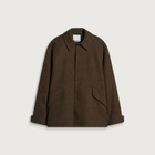 YMC Men's Melton Wool Harrison Jacket in Brown