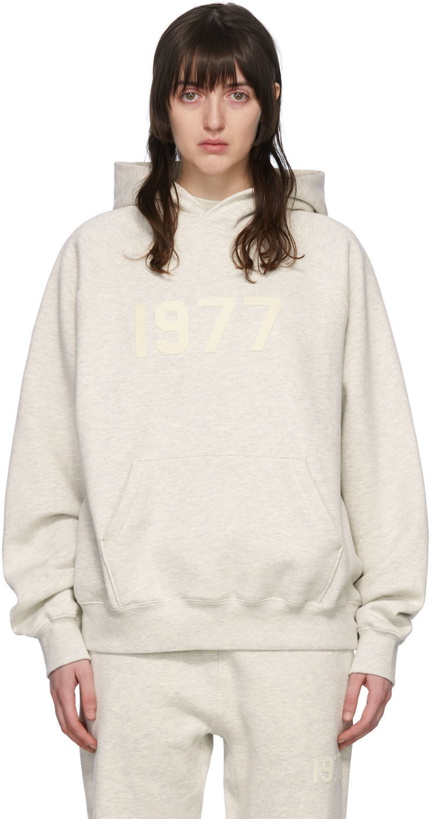 Photo: Fear of God ESSENTIALS Off-White 1977 Hoodie
