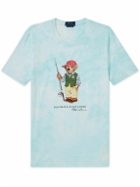 Polo Ralph Lauren - Printed Tie-Dyed Cotton-Jersey T-Shirt - Blue