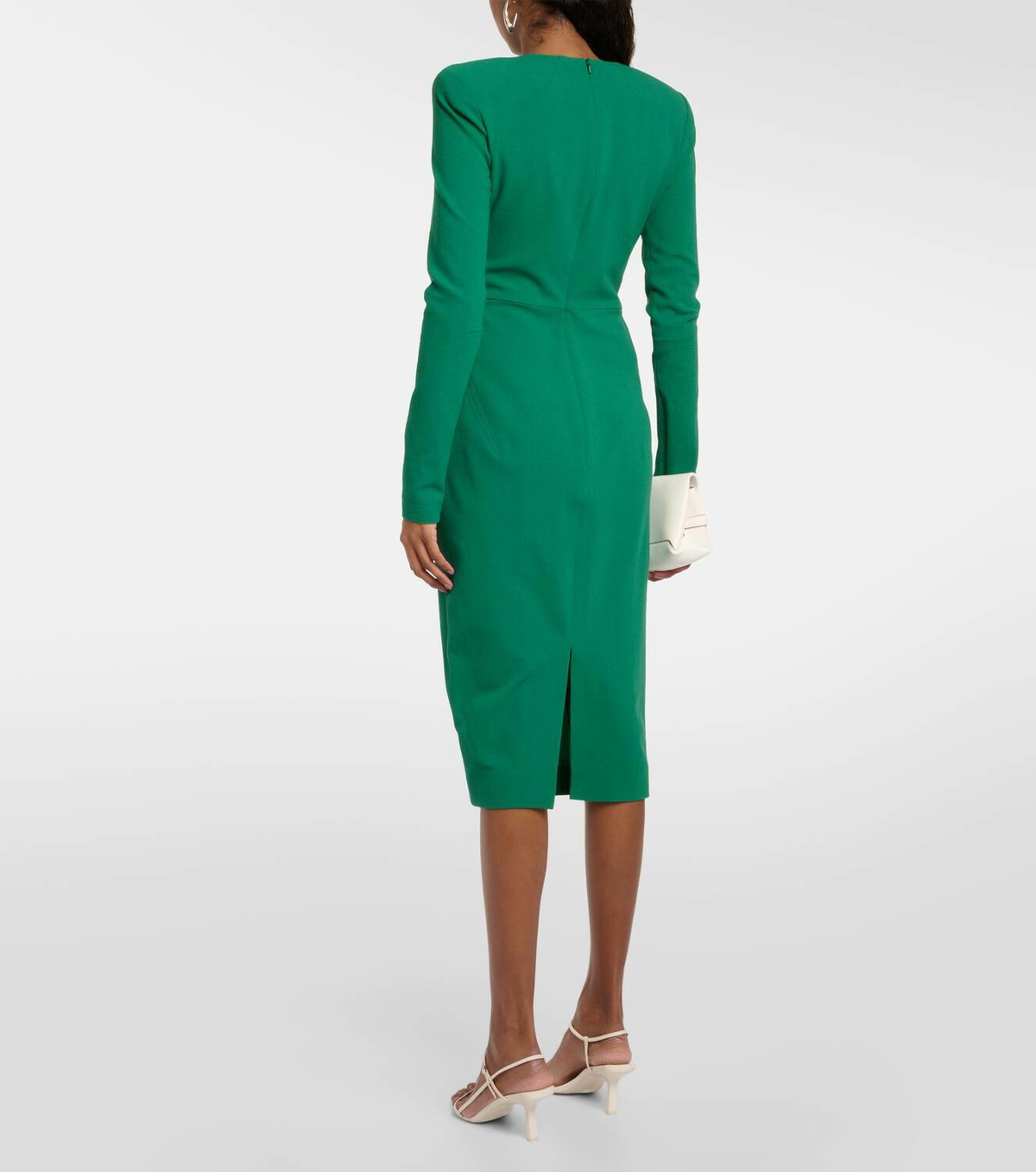 slim fit dress slacks Floor-length Bella dress | Victoria Beckham