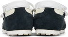 Marni Off-White & Black Mary Jane Velcro Sneakers