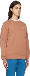 Nike Brown Cotton Sweatshirt