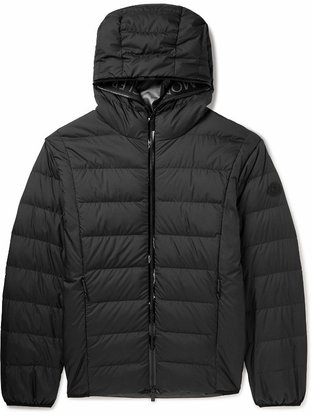 Photo: Moncler - Hadar Quilted Shell Hooded Down Jacket - Black