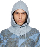 AFTER PRAY Blue Drawstring Beanie