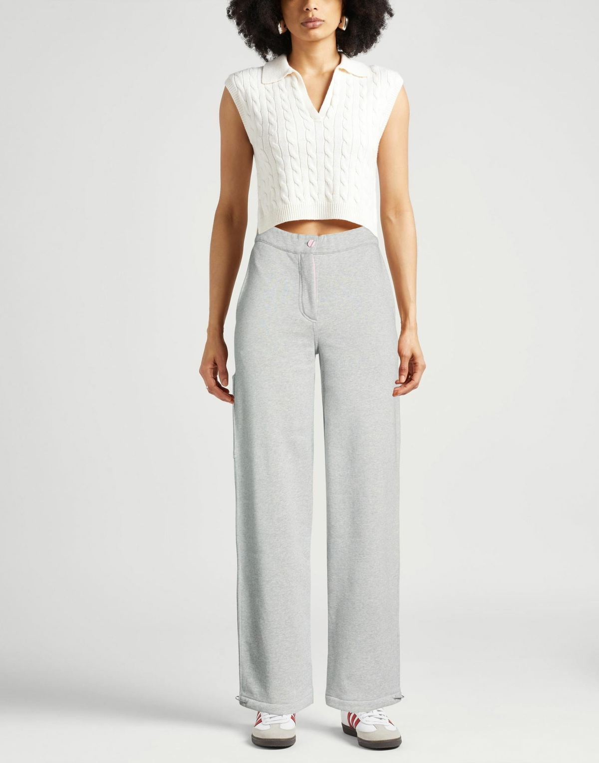Saks Potts Womens Pants in Grey