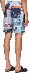 Wood Wood Multicolor Jon Pilkington Alfred Shorts