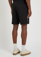 Boss Iconic Logo-embroidered Cotton Shorts Black