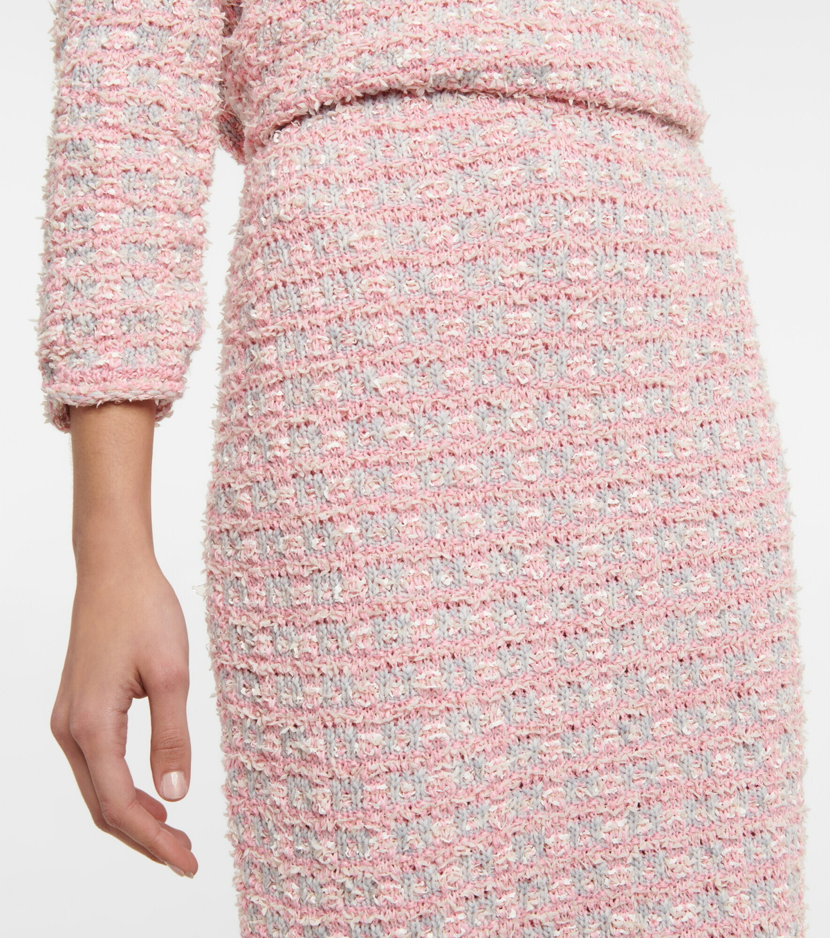 スカート Balenciaga Tweed Midi Skirt Balenciaga - Tweed midi skirt Balenciaga