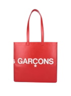 Comme des Garçons Wallet Logo Tote Bag
