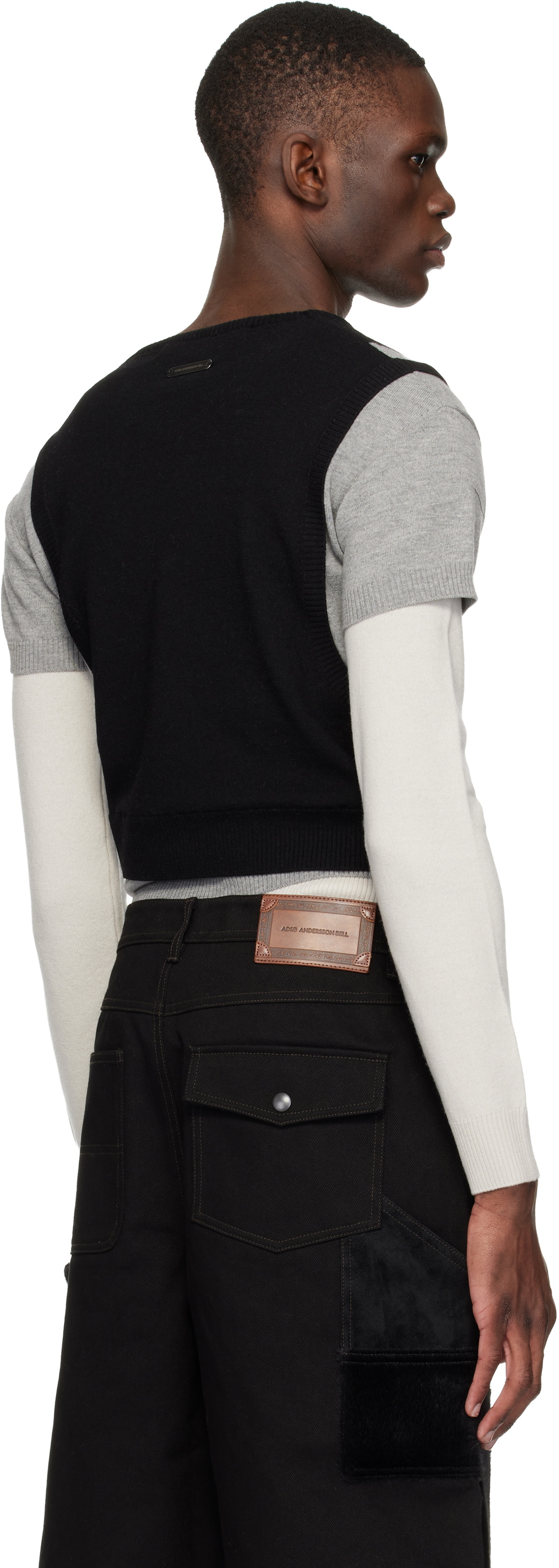Andersson Bell Multicolor Tres Over Layered Sweater