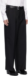 Second/Layer Black Saico Trousers