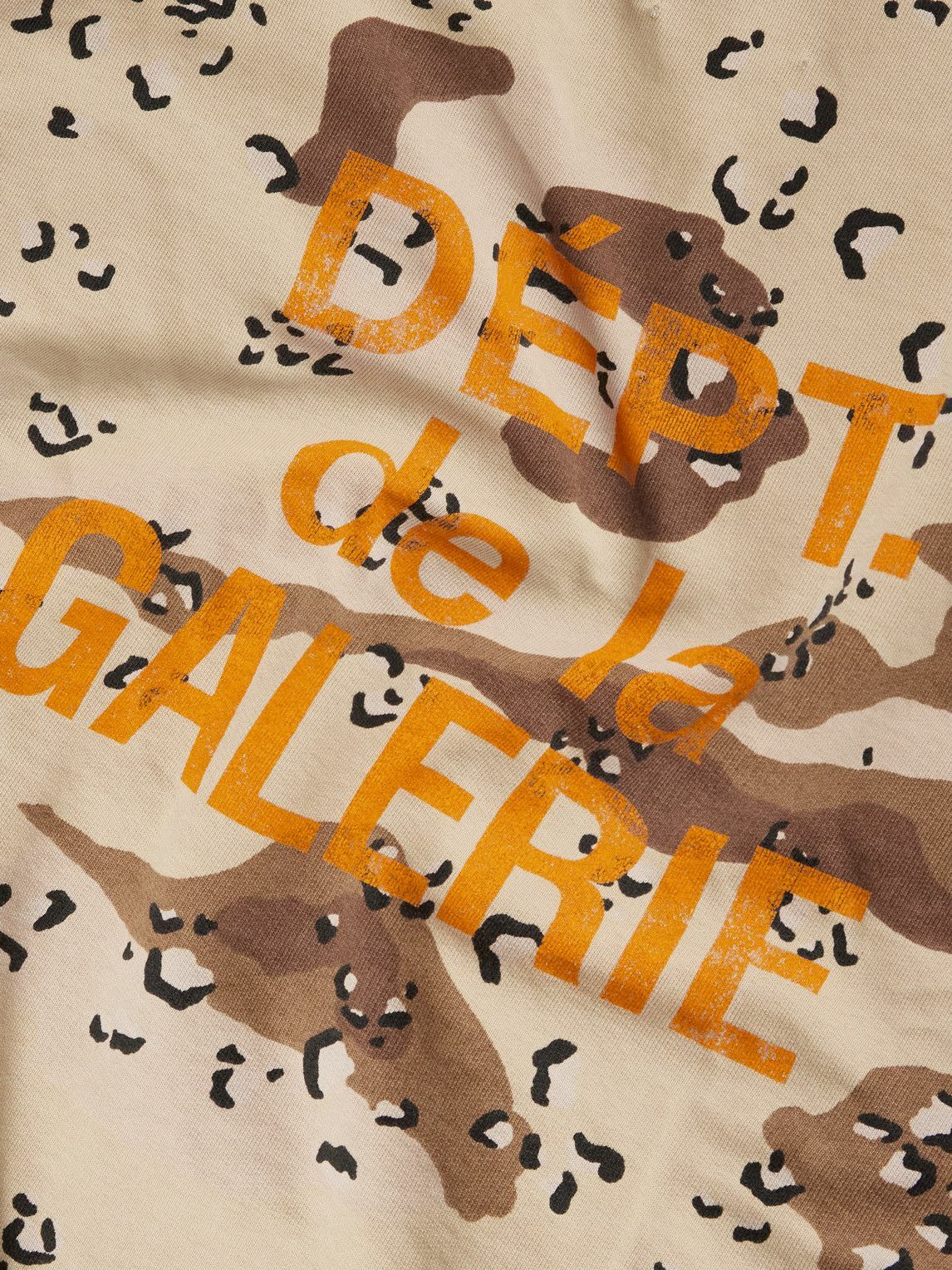 Gallery Dept. - Camouflage-Print Cotton-Jersey Hoodie - Neutrals