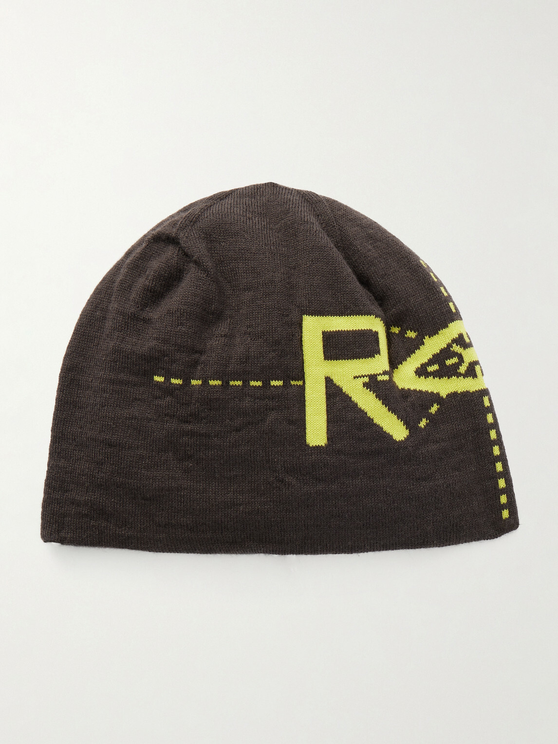 ROA - Dial Jacquard-Knit Virgin Wool-Blend Beanie