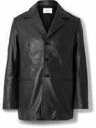 SECOND / LAYER - Caballero Leather Jacket - Black