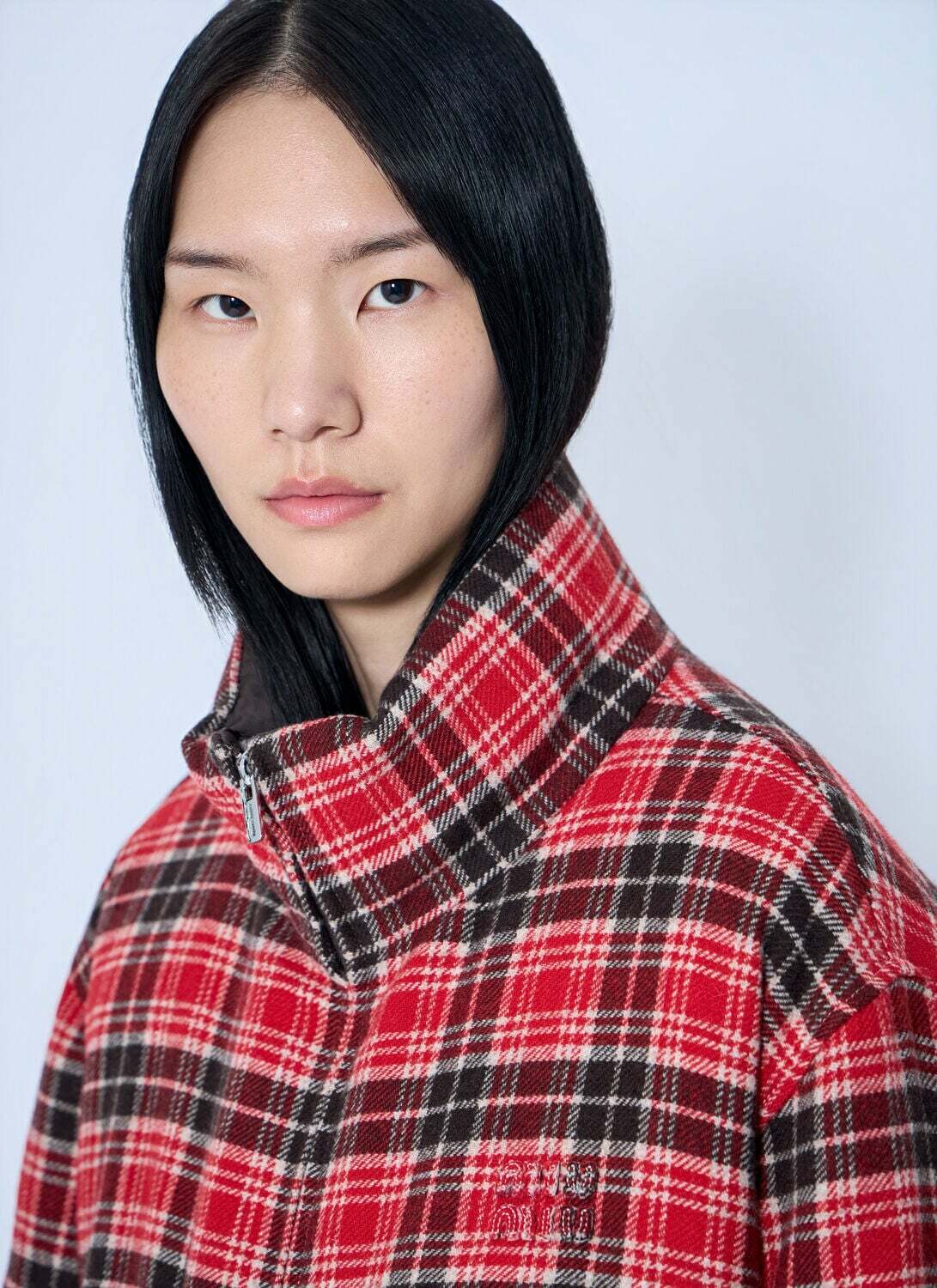 Miu Miu Padded Jacket with High Collar
